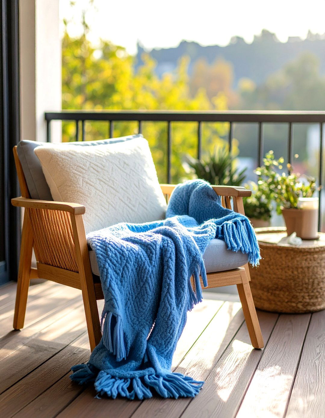 Low Voltage Heated Pad for Cold Months - 20 Dog Balcony Ideas