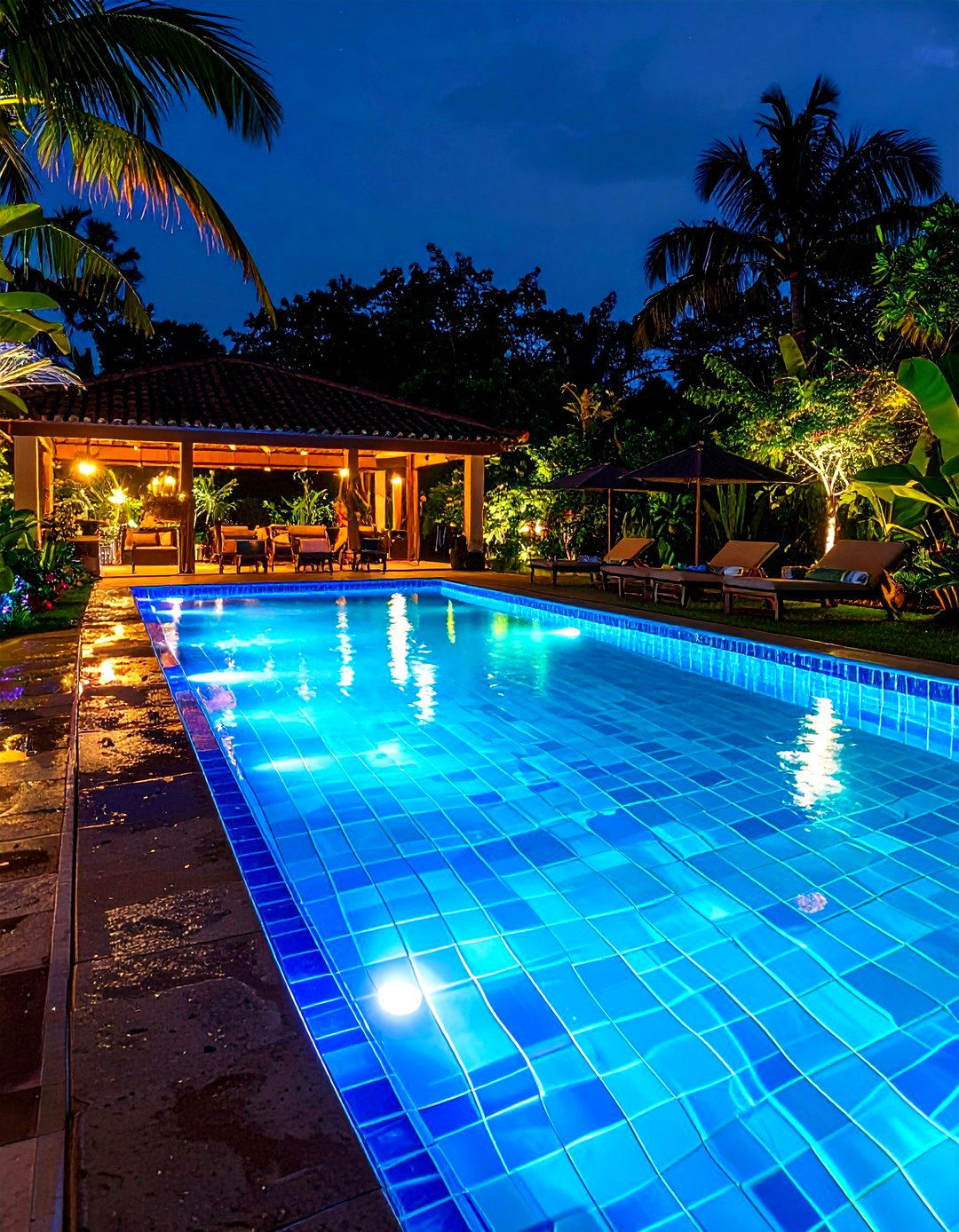 Luminescent Waterline Pool Tile Innovation - 20 Waterline Pool Tile Ideas
