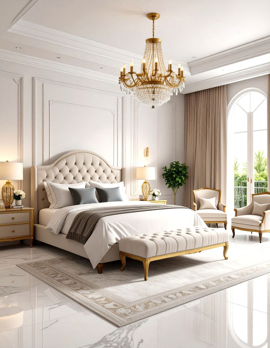 Luxurious Mediterranean Bedroom Resort Style - 20 Mediterranean Bedroom Ideas