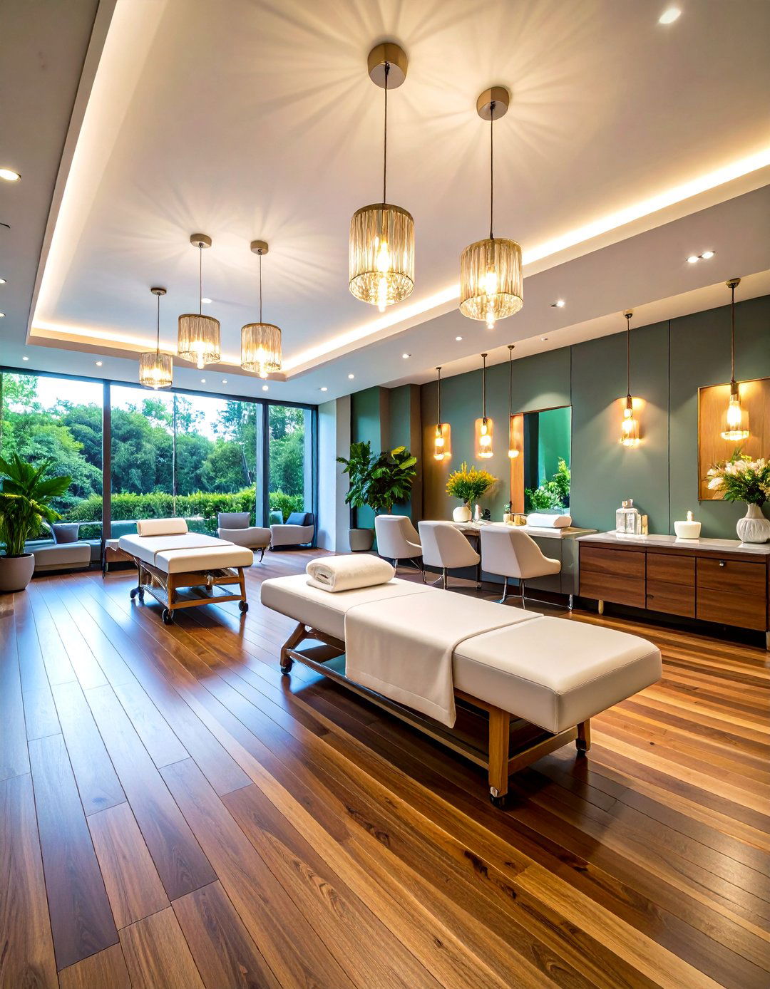 Luxury Facial Room with High End Finishes - 20 Facial Room Ideas