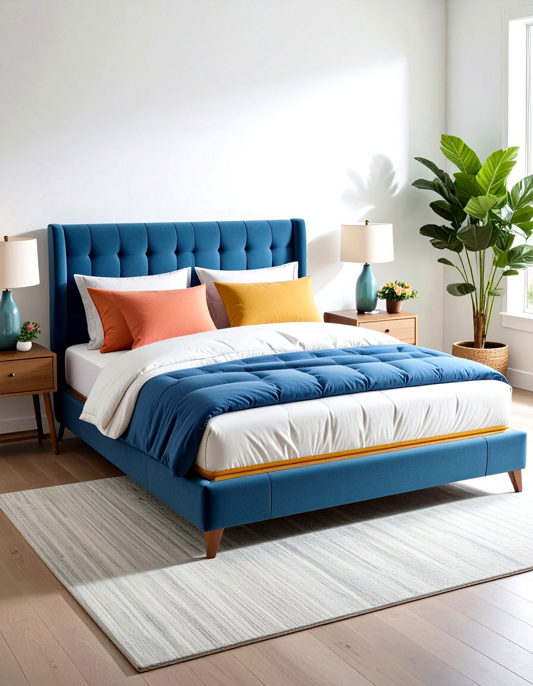 Luxury Futon with Memory Foam Mattress Pad - 20 Futon Bedroom Ideas