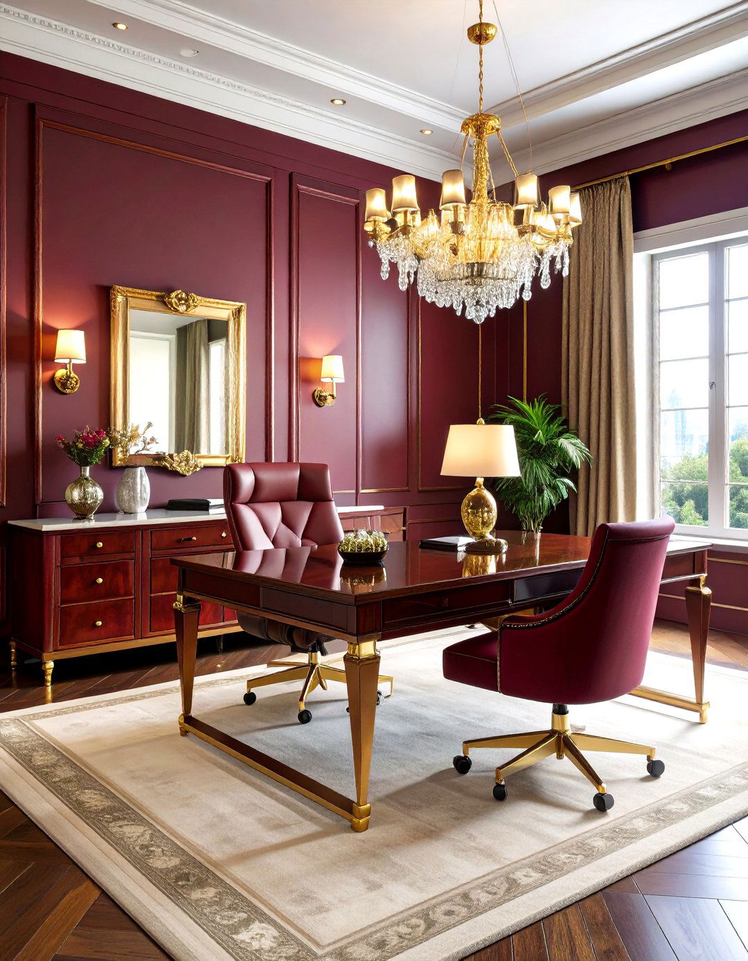 Luxury High End Modern Home Office - 20 Modern Home Office Ideas