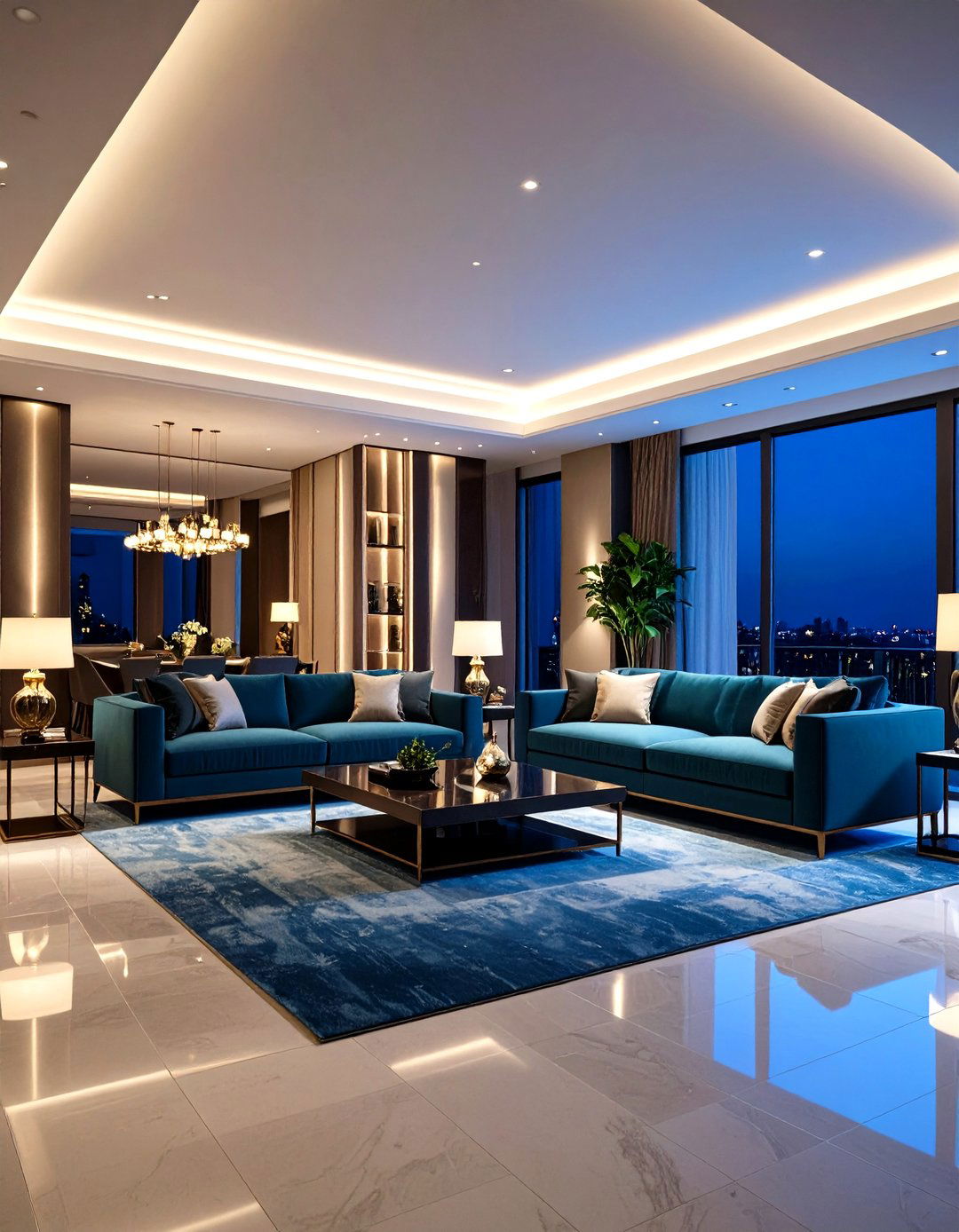 Luxury Hotel Inspired Recessed Lighting Elegance - 20 Recessed Lighting Ideas
