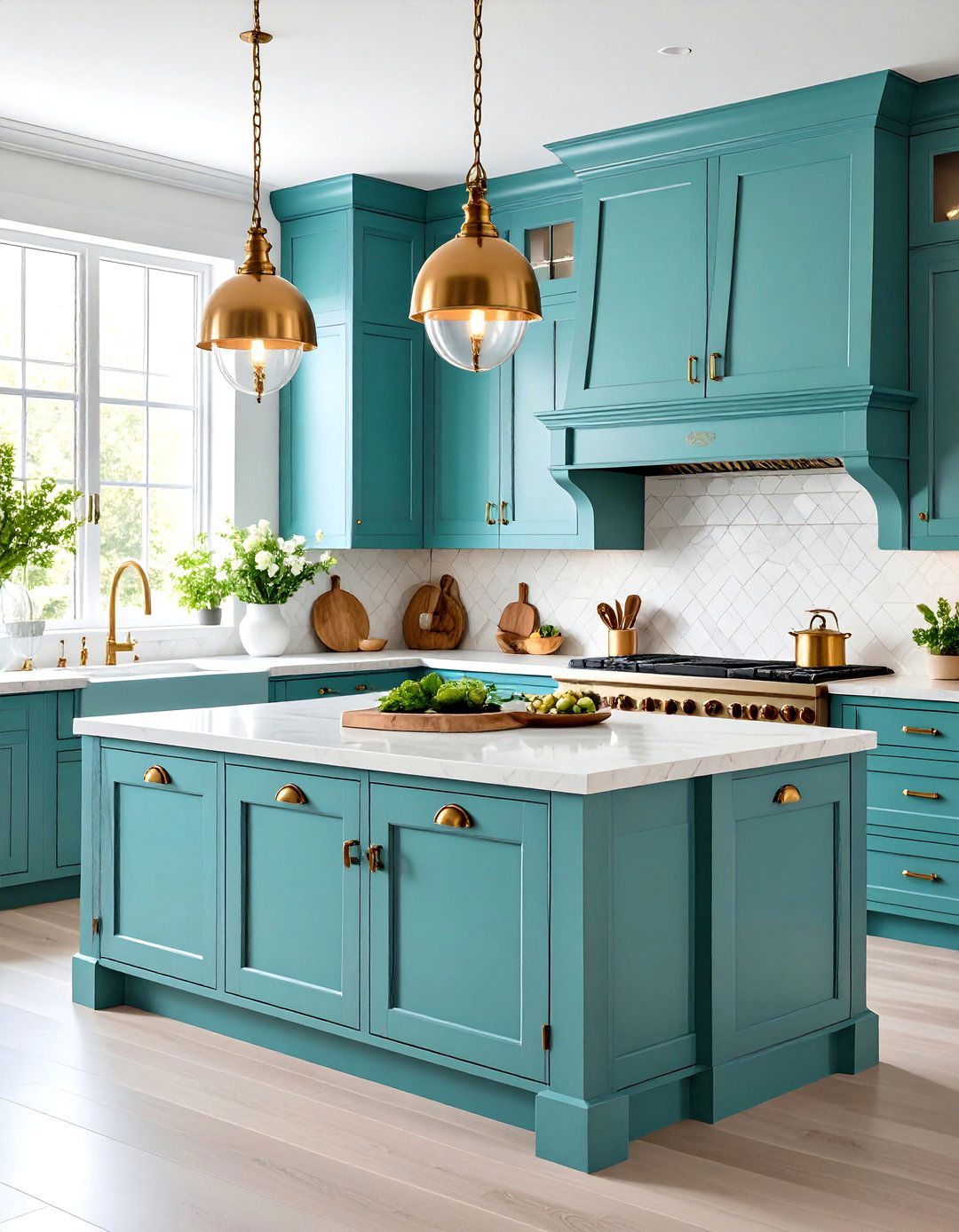 Luxury Kitchen with Artisanal Hardware Details - 20 Luxury Kitchen Ideas