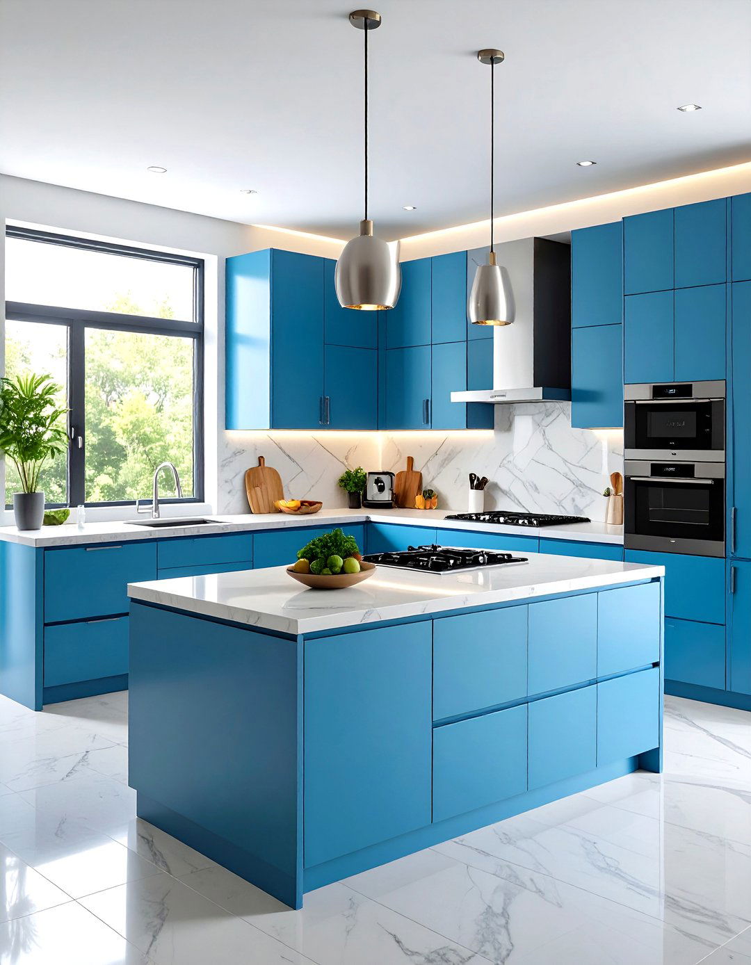 Luxury Kitchen with Integrated Smart Technology - 20 Luxury Kitchen Ideas