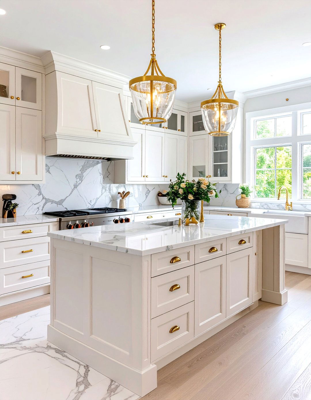 Luxury Light Wood Cabinet Kitchen with High End Materials - 20 Kitchens With Light Wood Cabinets