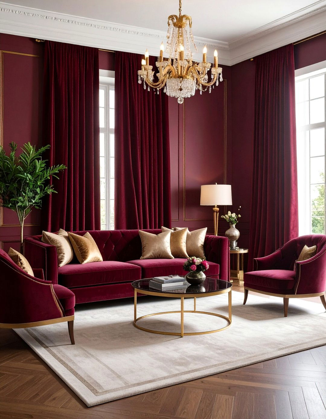 Luxury Living Room Curtain Velvet Collection - 20 Living Room Curtain Ideas