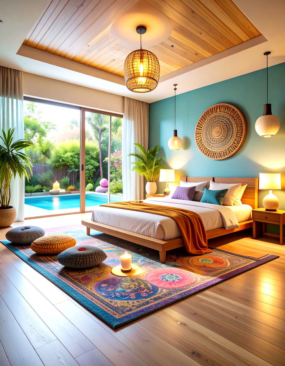 Luxury Modern Bedroom with Spa Inspired Wellness Design - 20 luxury modern bedroom ideas
