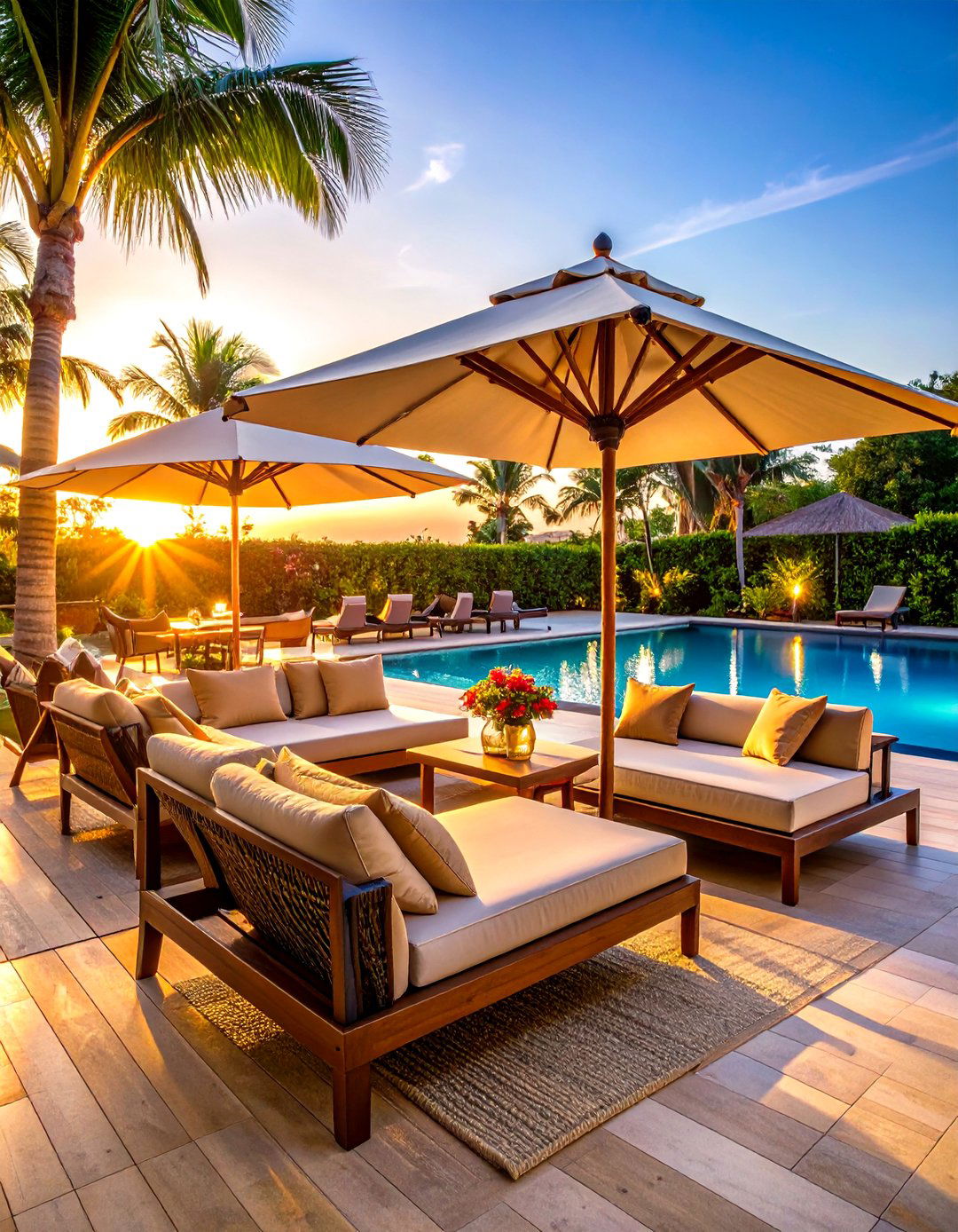 Luxury Resort Pool Furniture Collection - 20 Pool Furniture Ideas