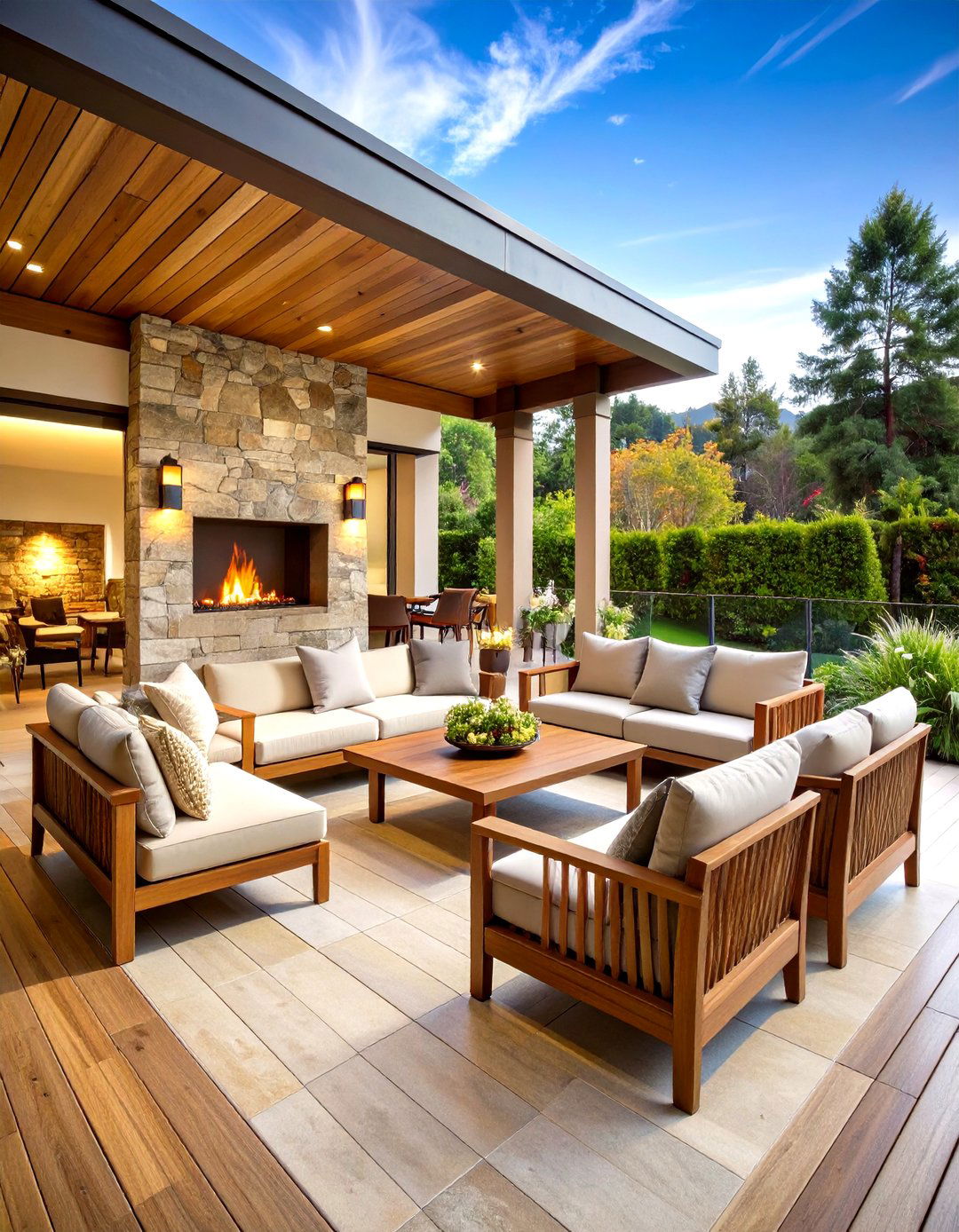 Luxury Resort Terrace Design - 20 Terrace Design Ideas