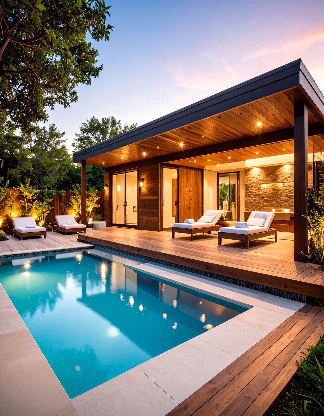 Luxury Spa Pool Shed - 20 Pool Shed Ideas