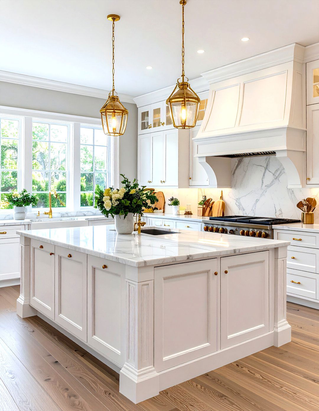 Luxury Traditional White Oak Cabinets Kitchen - 20 Kitchens With White Oak Cabinets