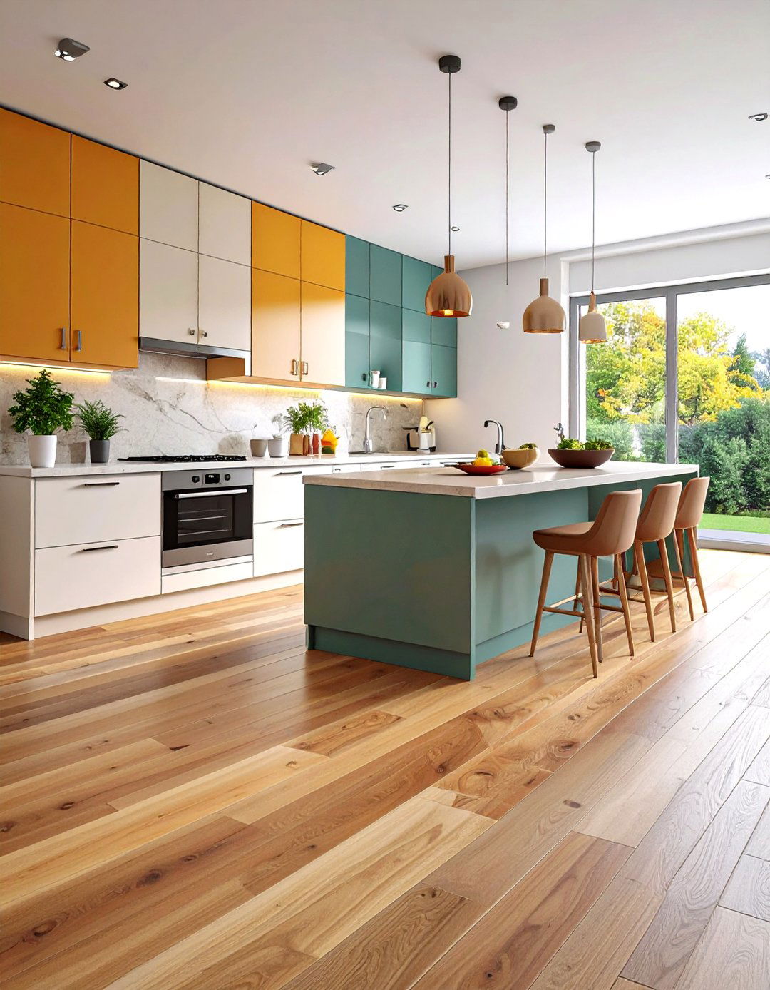 Luxury Vinyl Kitchen Floor Tile Innovation - 20 Kitchen Floor Tile Ideas