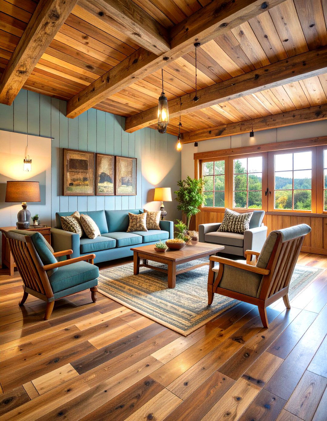 Luxury Vinyl Plank Man Cave Flooring - 20 Man Cave Flooring Ideas