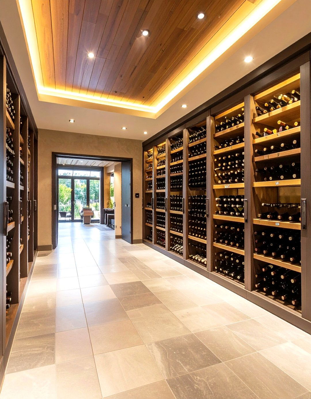 Luxury Wine Cellar Safe Room - 20 Safe Room Ideas