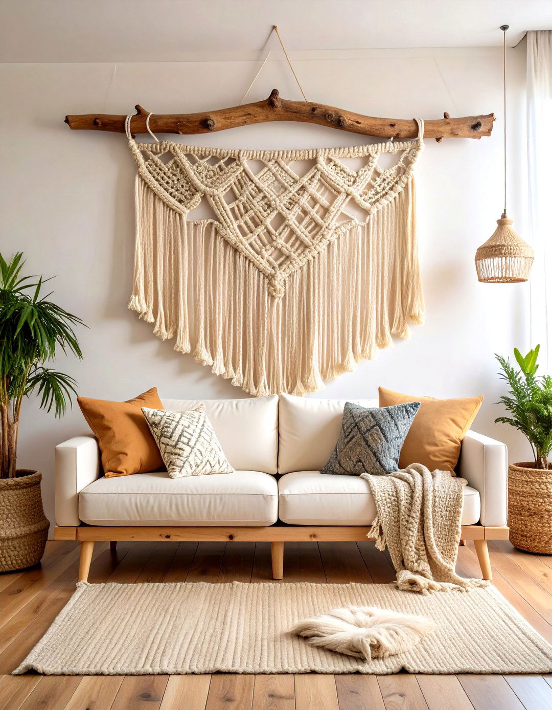 Macrame Wall Art for Boho Decor Flair - 20 Boho Decor Ideas