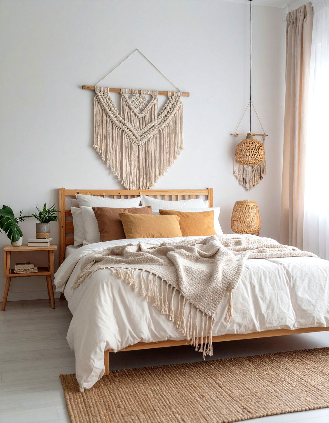 Macrame Wall Hangings for Boho Texture - 20 Boho Toddler Room Ideas