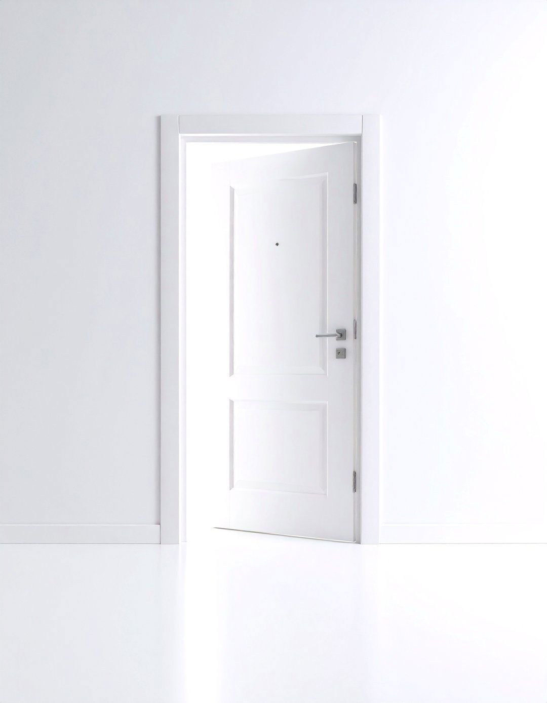 Magic Home Office Door with Invisible Hardware - 20 Home Office Door Ideas