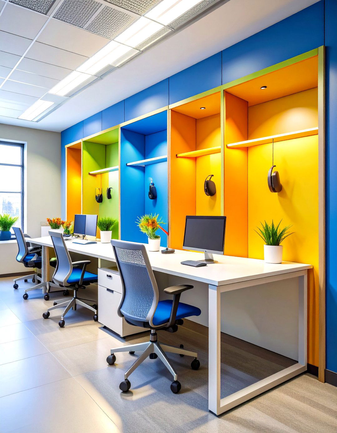 Magnetic Accessory Rail to Free Your Desktop - 20 Cubicle Decor Ideas