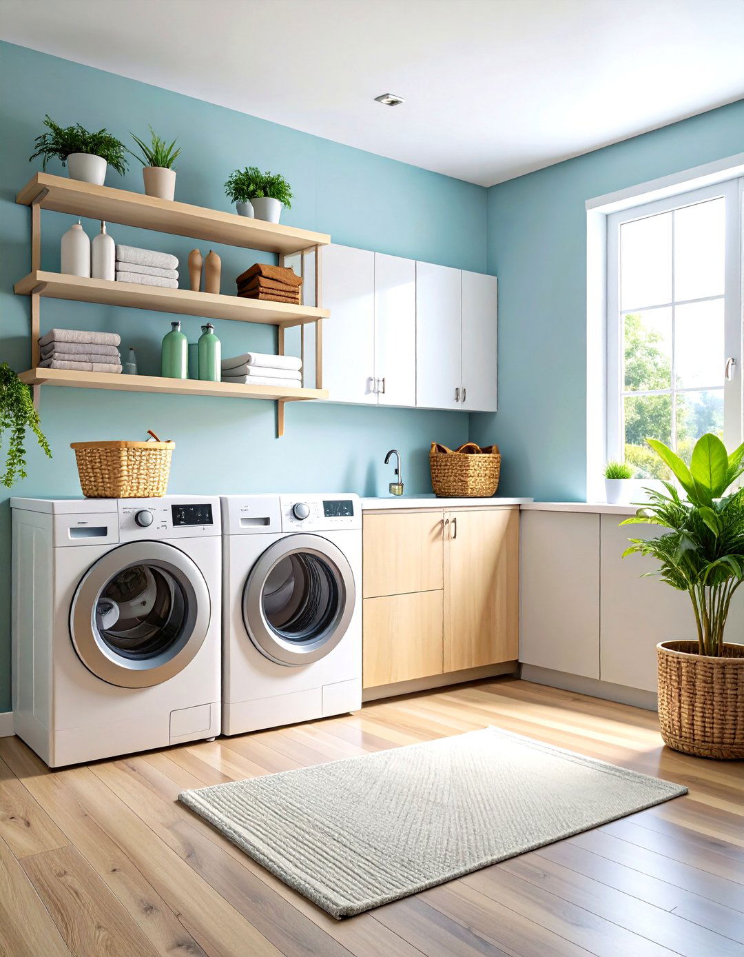 Magnetic Laundry Room Storage Solutions for Metal Appliances - 20 Laundry Room Storage Ideas