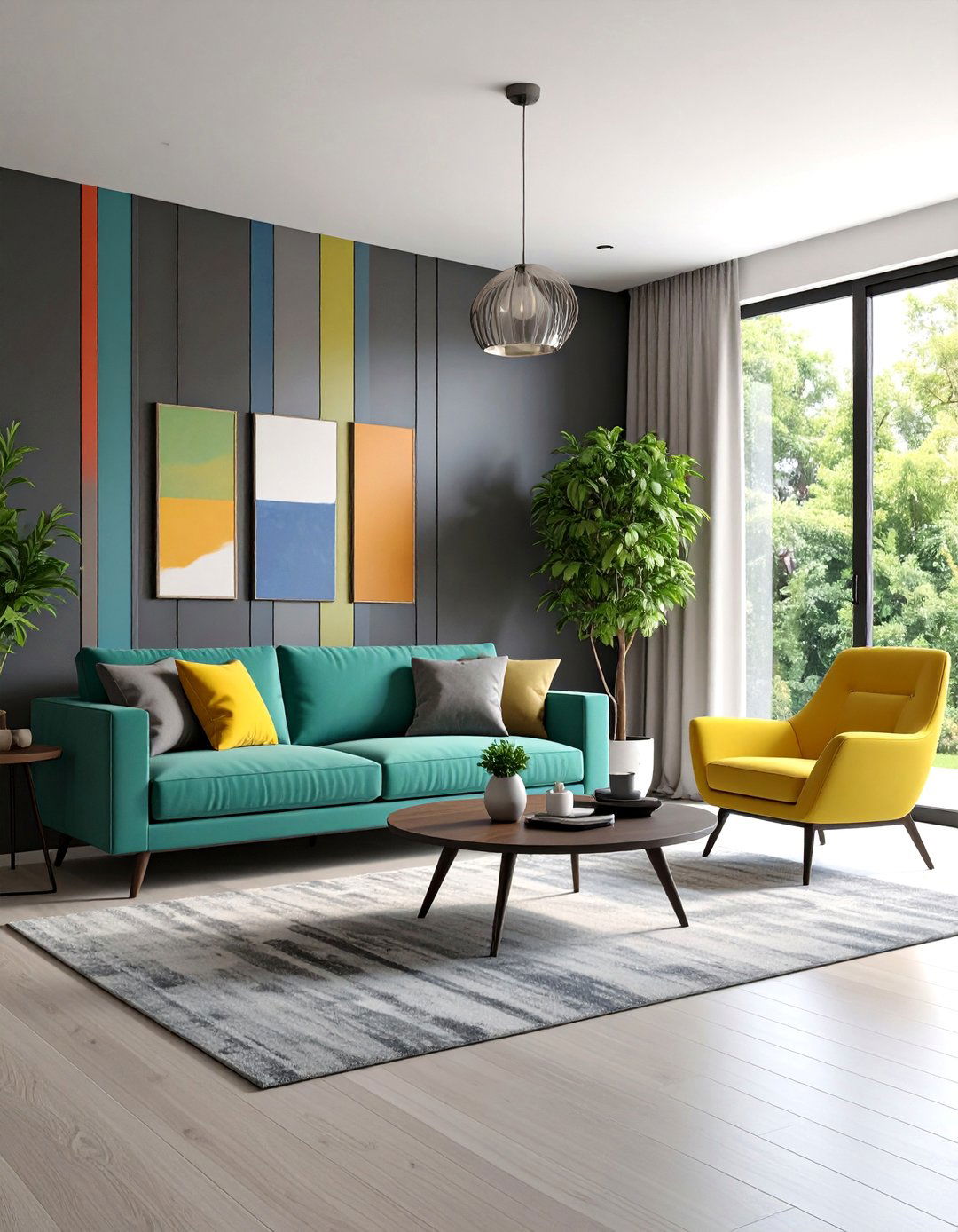 Magnetic Metal Basement Accent Wall Encourages Play and Planning - 20 Basement Accent Wall Ideas