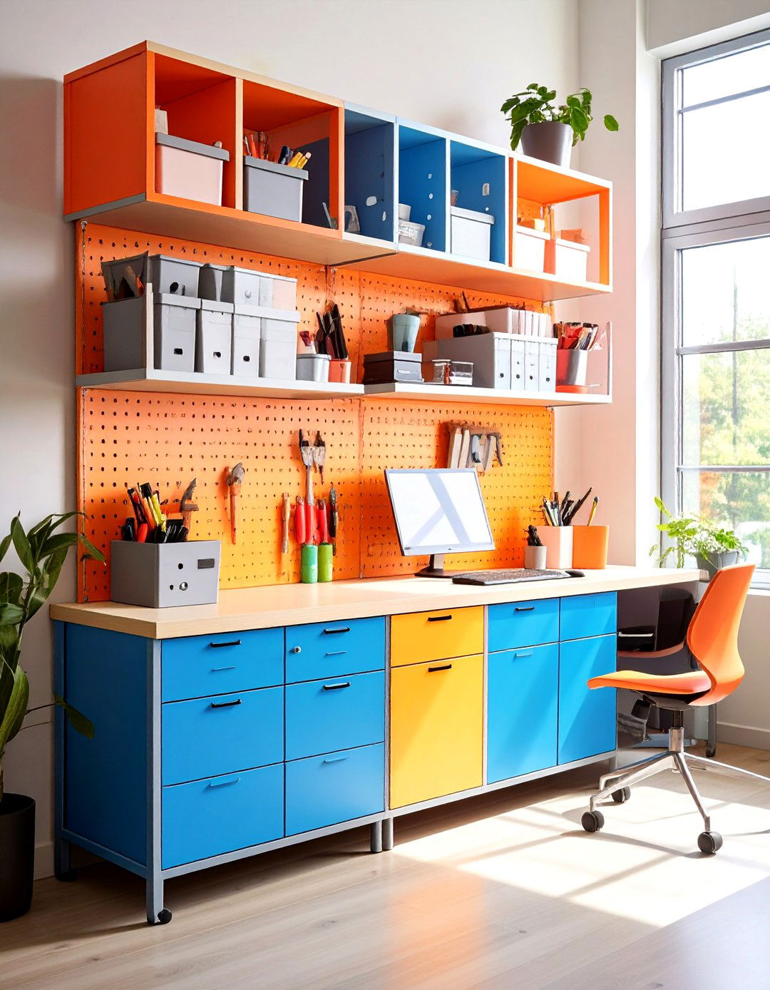 Magnetic Office Storage Solutions - 20 Office Storage Ideas