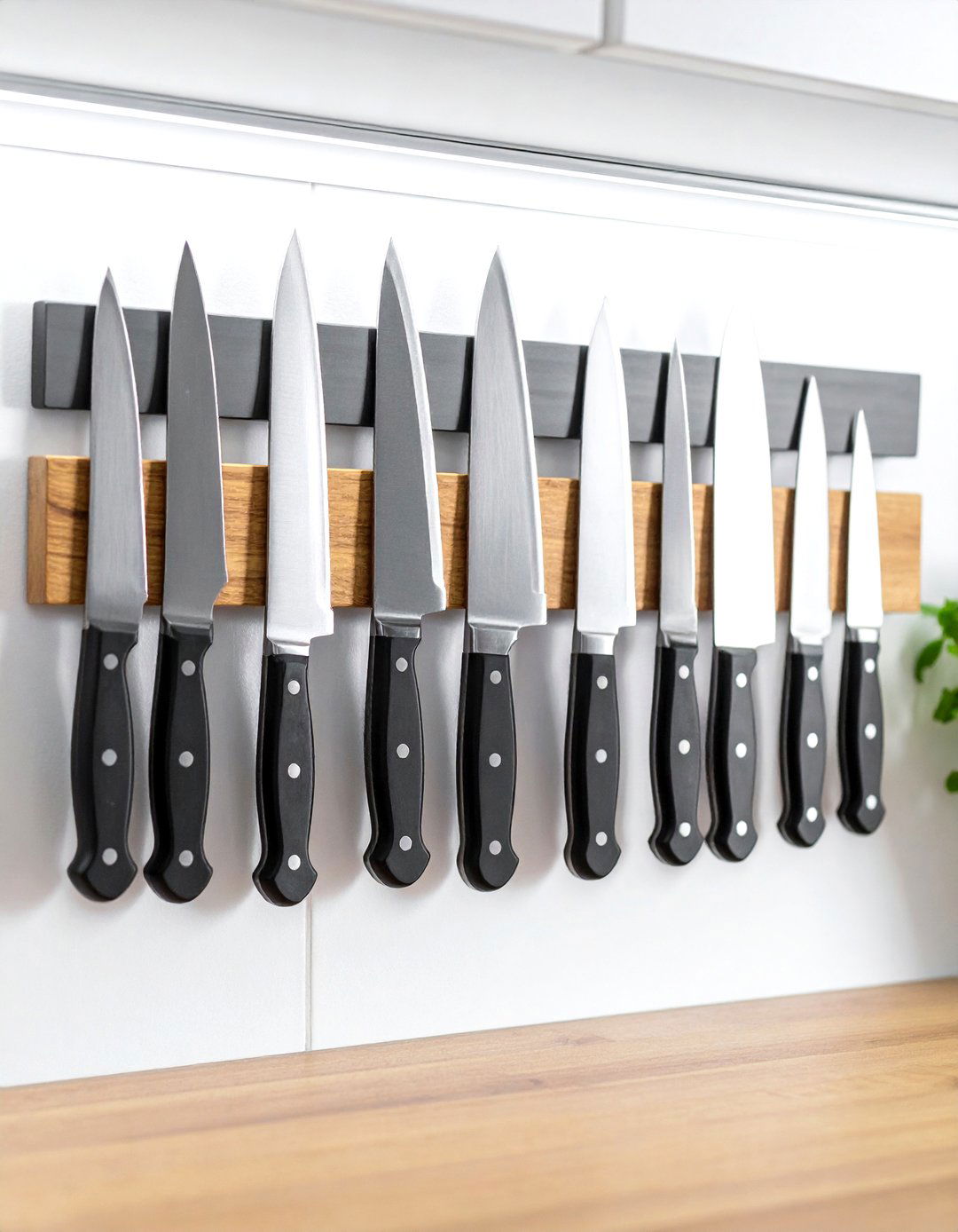 Magnetic Strips - 20 Wall Storage Ideas
