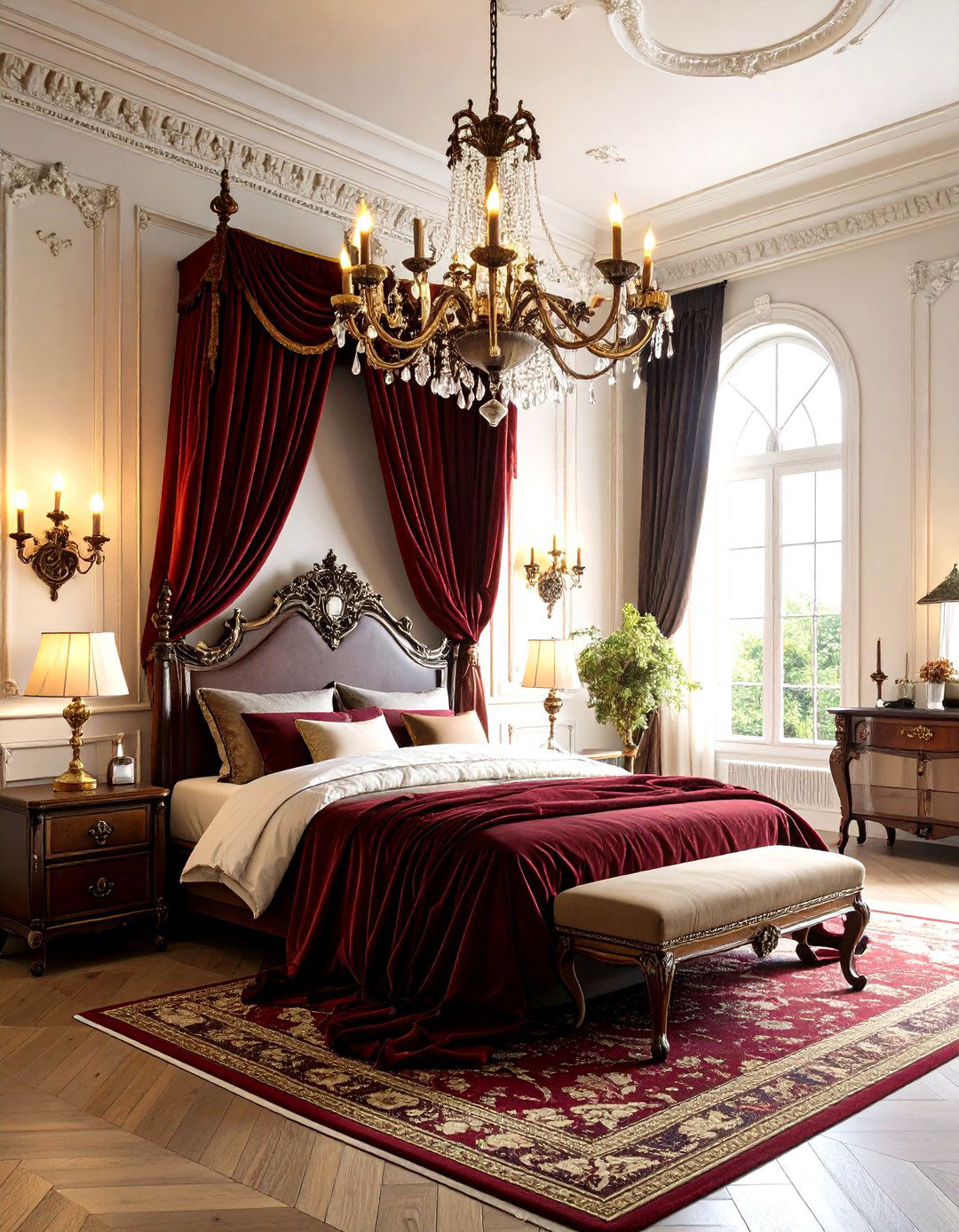 Magnolia Gothic Romance Bedroom - 20 Magnolia Bedroom Ideas