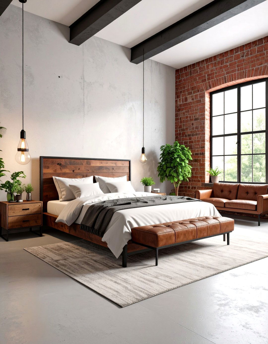 Magnolia Industrial Chic Bedroom - 20 Magnolia Bedroom Ideas