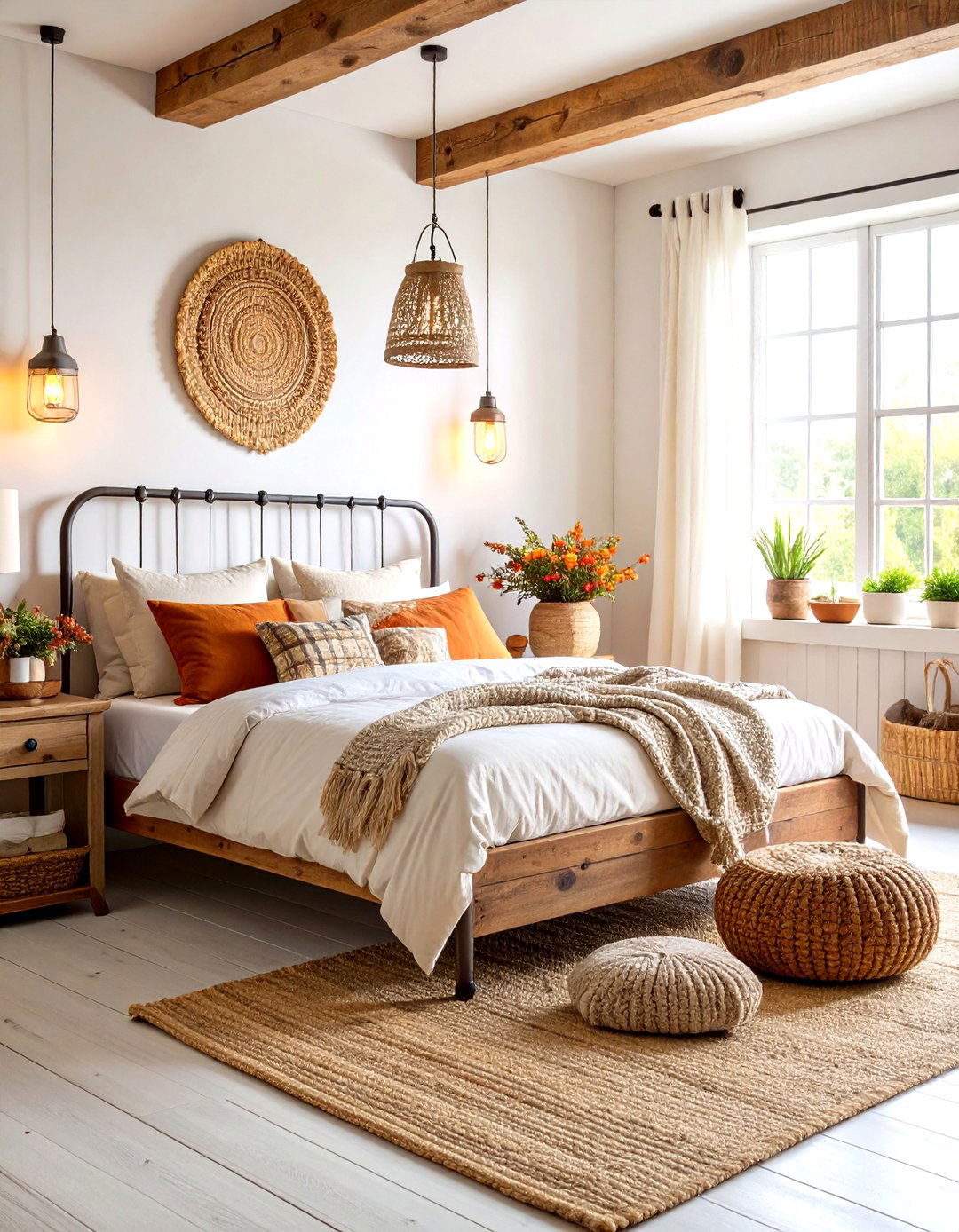 Magnolia Rustic Farmhouse Bedroom - 20 Magnolia Bedroom Ideas