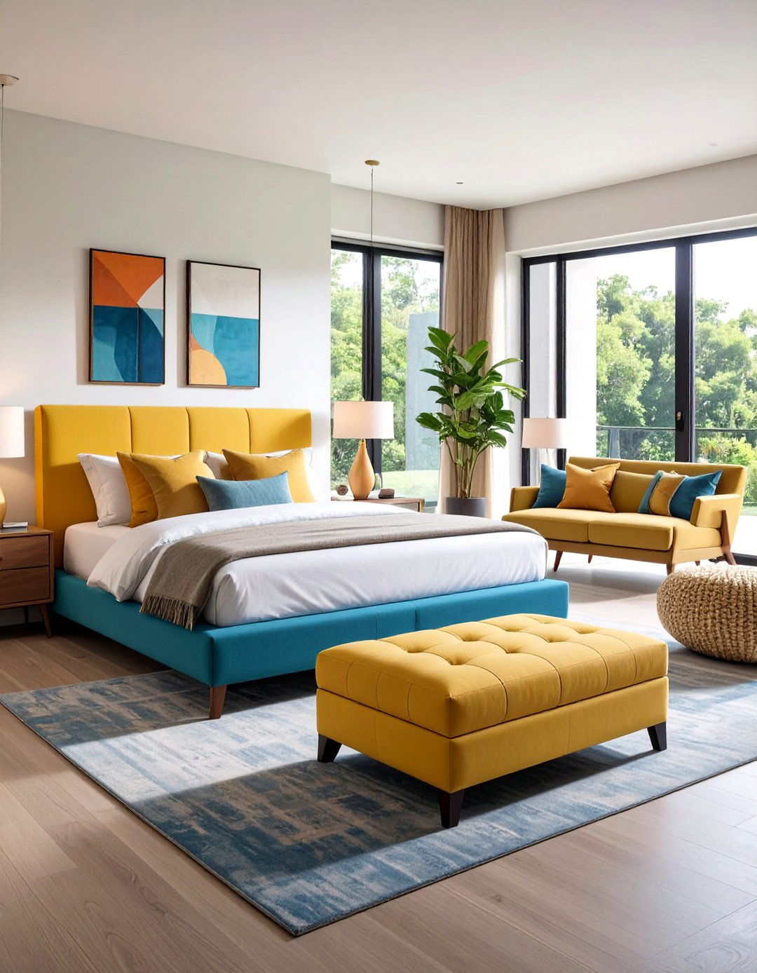 Maintain Flexibility with Modular Pieces - 20 Small Guest Bedroom Ideas