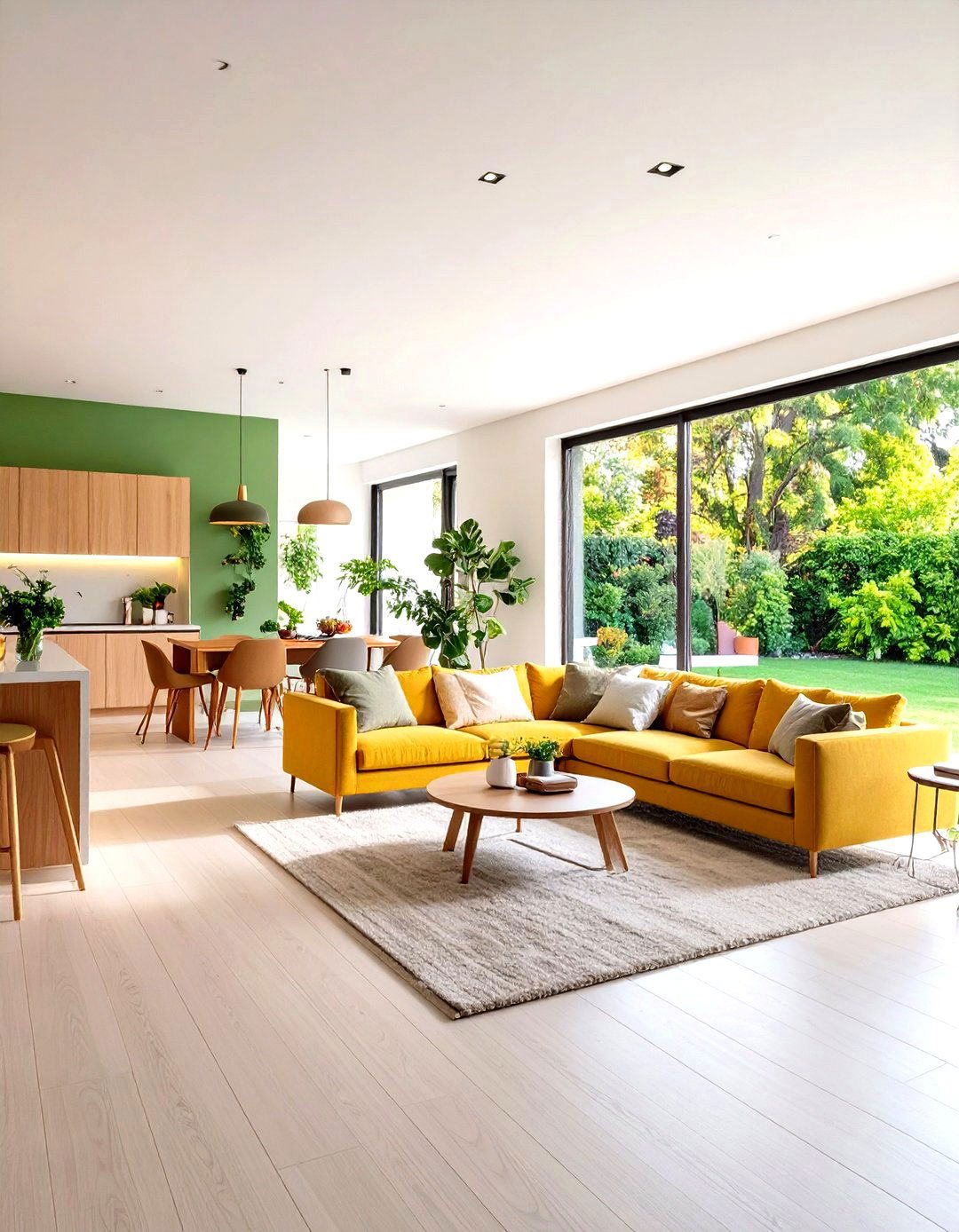 Maintain an Open Floor Plan - 20 Wabi Sabi Interior Design Ideas