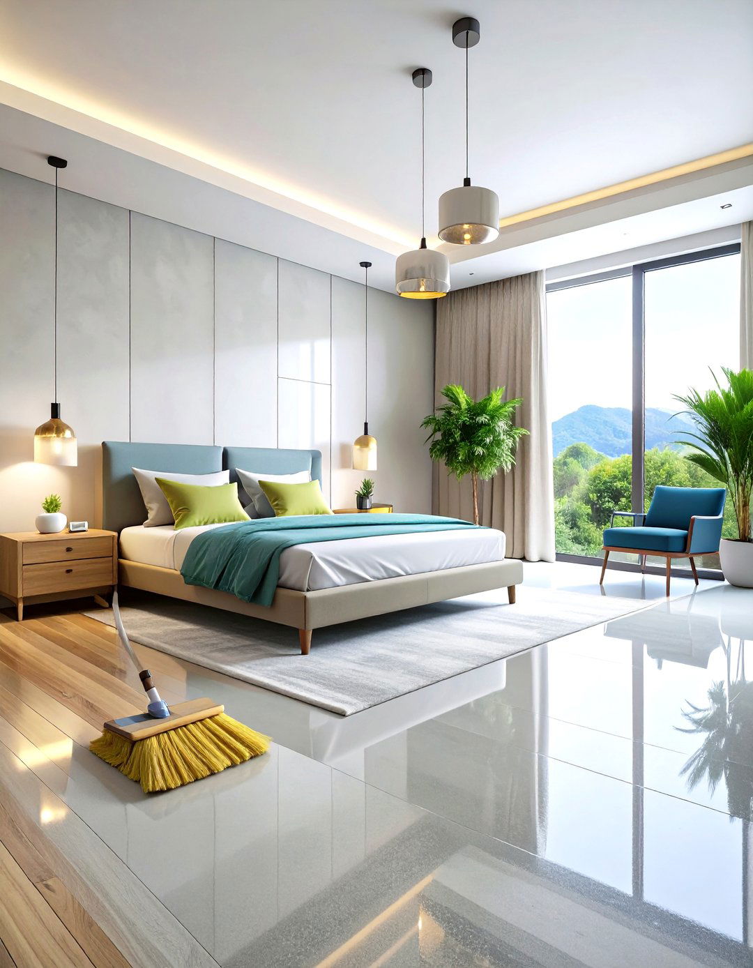 Maintenance and Cleaning - 20 Stained Concrete Floors
