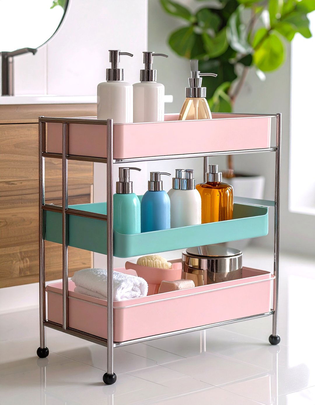 Make Space for a Small Organizer - 20 Small Bathroom Storage Ideas