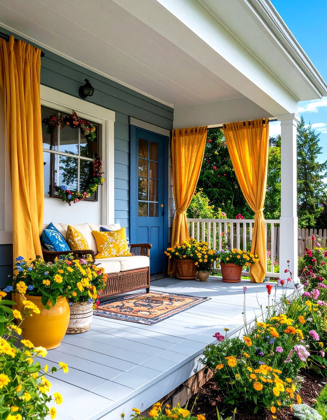 Make Your Porch Practical and Pretty - 20 Small Front Porch Ideas
