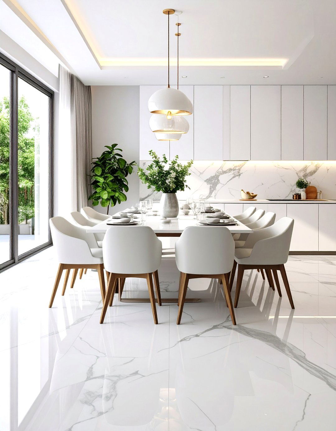 Marble Look Indoor Concrete Floor Paint - 20 Indoor Concrete Floor Paint Ideas
