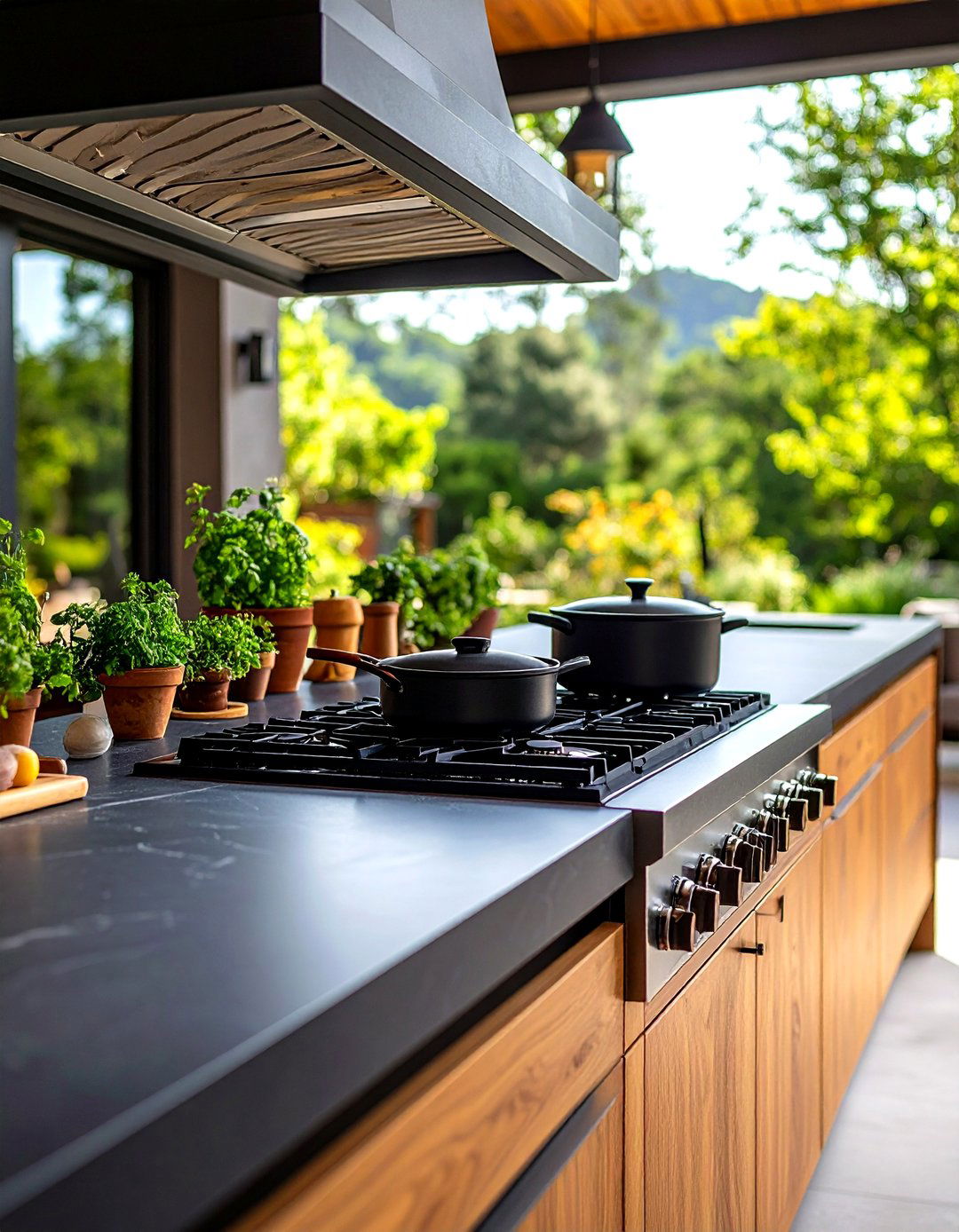 Marble - 20 Types of Outdoor Kitchen Countertops
