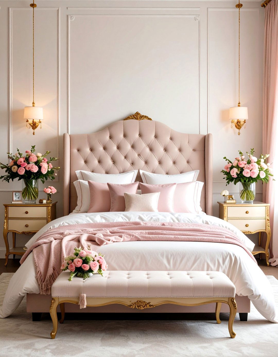 Marie Antoinette Inspired Parisian Themed Bedroom - 20 Parisian Themed Bedroom Ideas