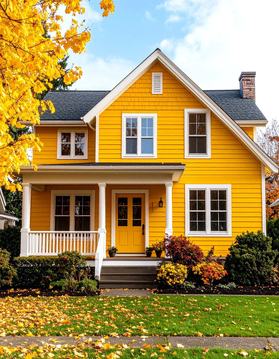Marigold Yellow House Siding Colors - 20 House Siding Colors