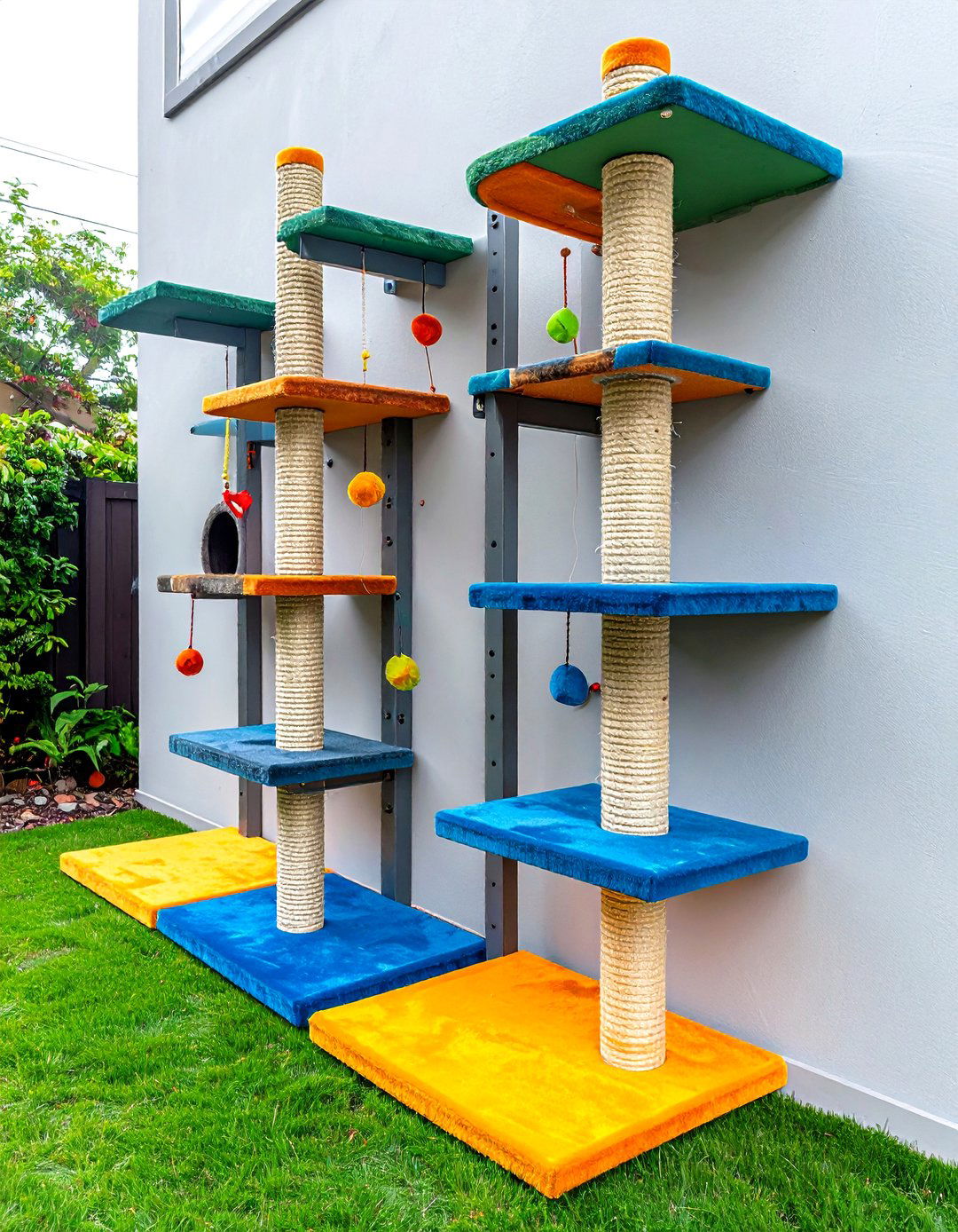 Marine Grade Outdoor Cat Tree Wall System - 20 Outdoor Cat Tree Ideas