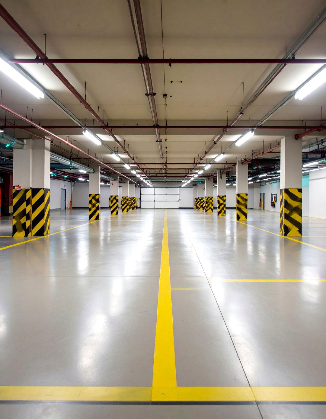 Mark Floor Zones with Industrial Tape - 20 Garage Storage Ideas