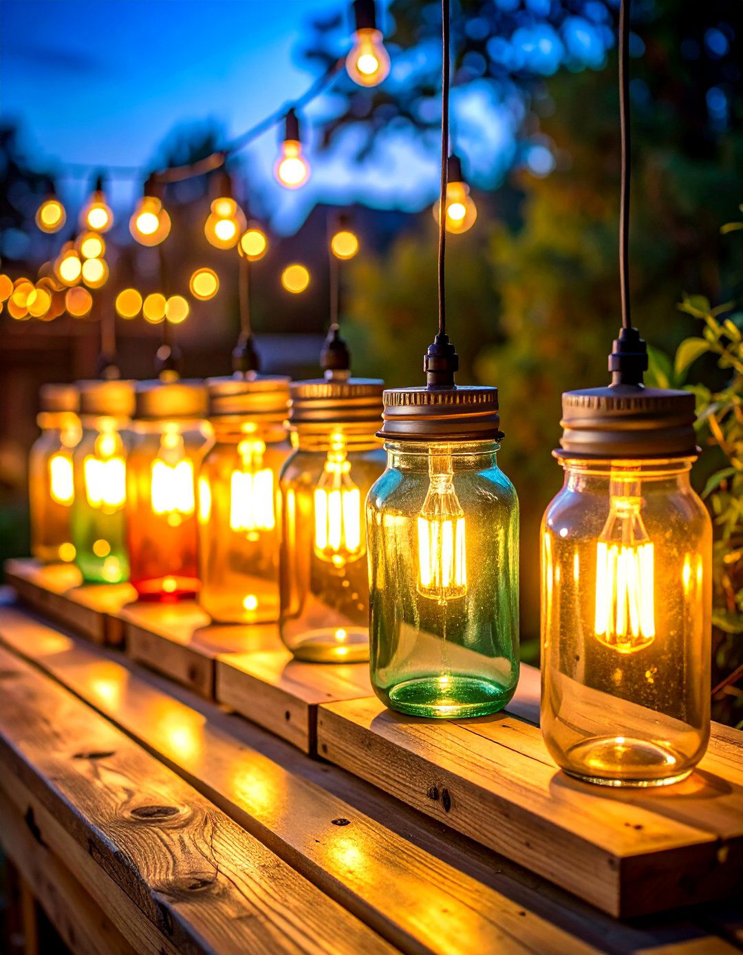 Mason Jar Sconce Lighting - 20 Farmhouse Wall Decor Ideas