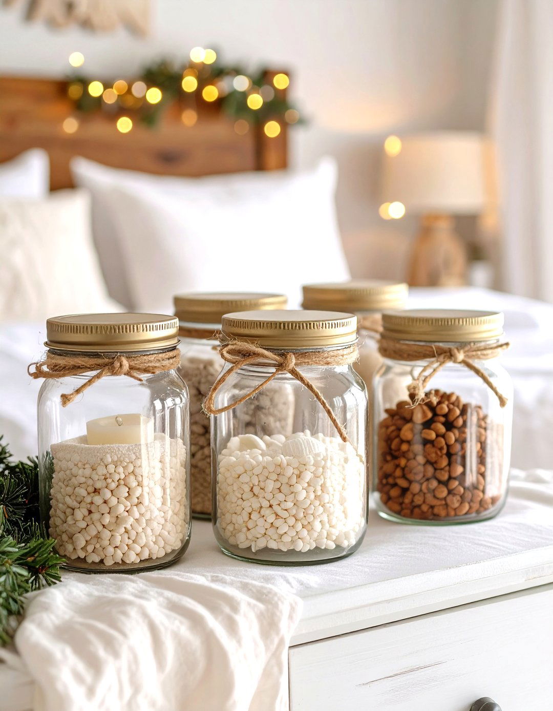 Mason Jar Storage Solutions for Country Bedroom Organization - 20 Country Bedroom Ideas
