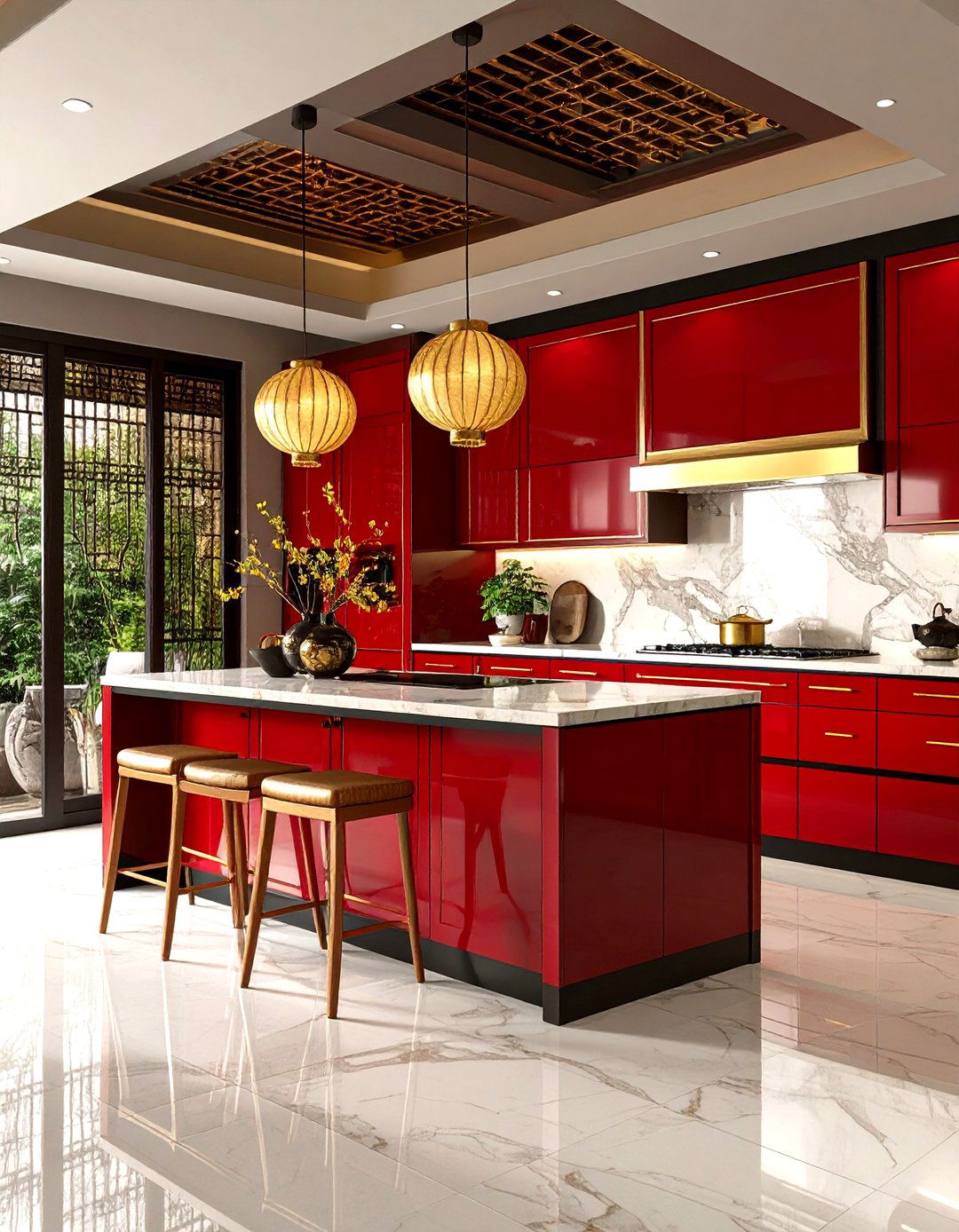 Maximalist Kitchen Asian Fusion Harmony - 20 Maximalist Kitchen Decor Ideas
