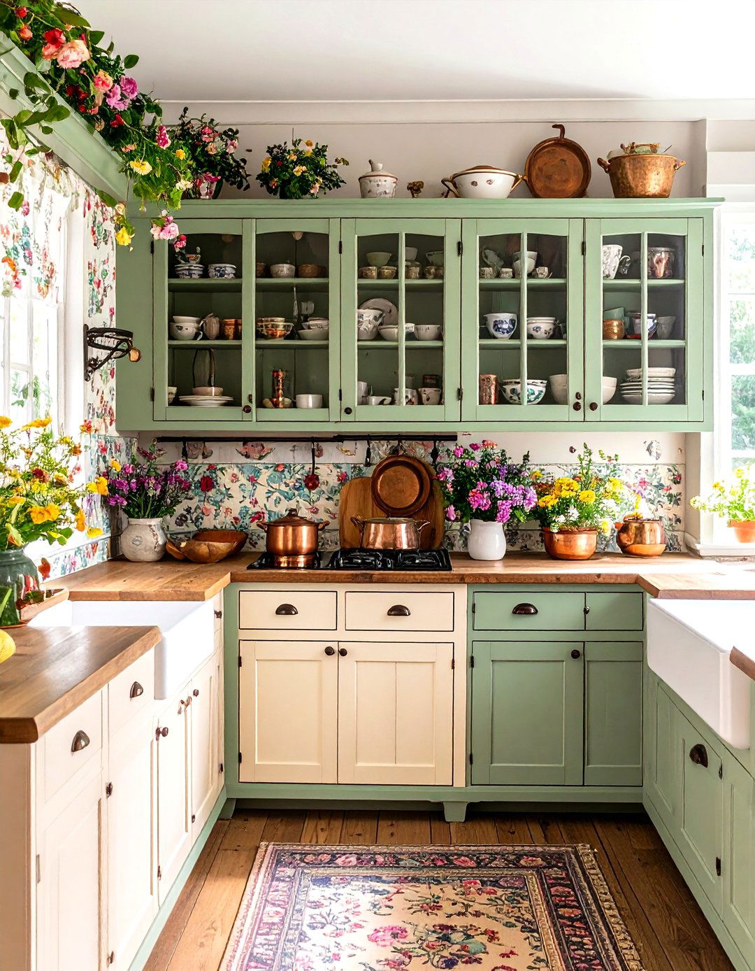 Maximalist Kitchen French Country Abundance - 20 Maximalist Kitchen Decor Ideas