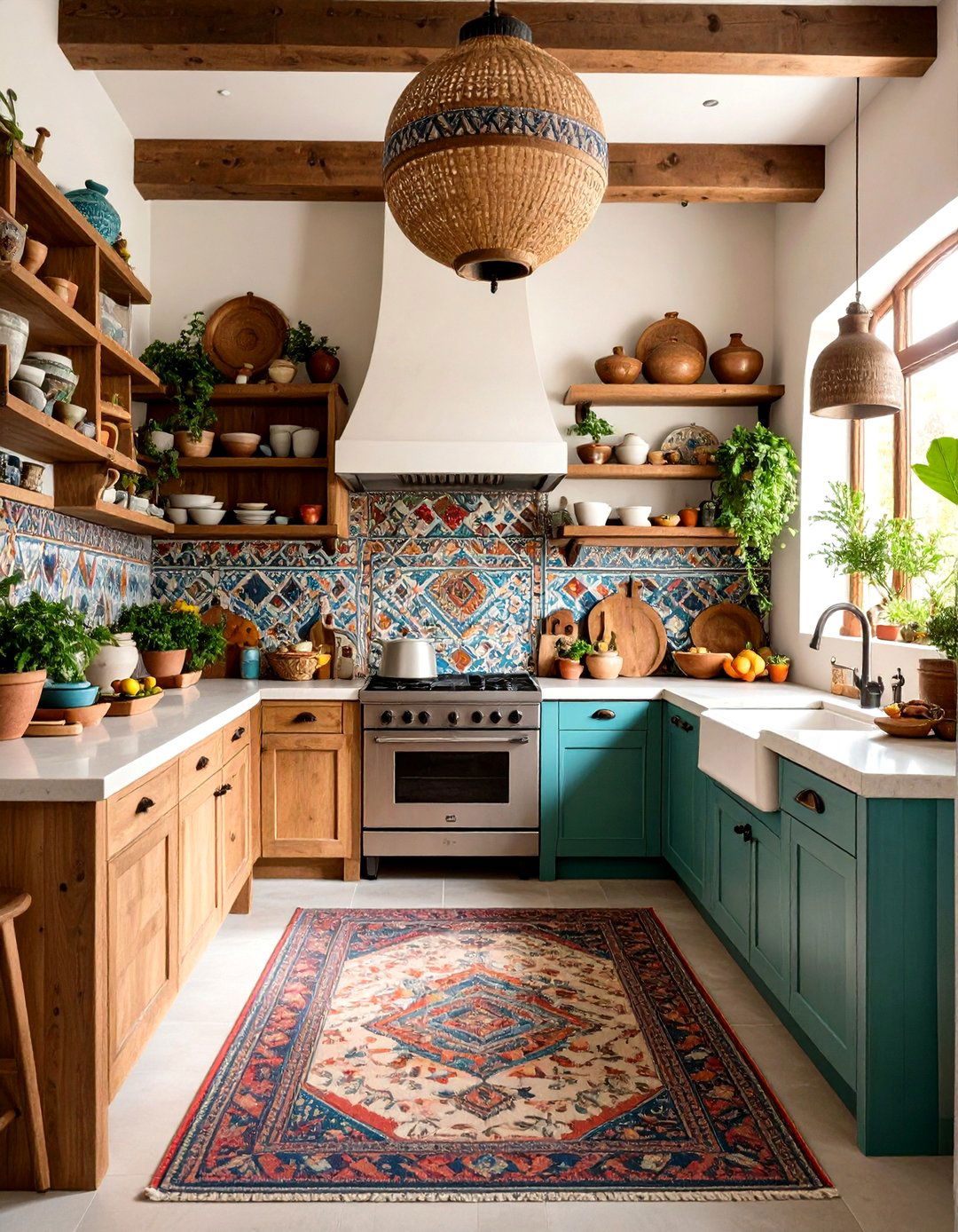 Maximalist Kitchen Global Nomad Adventure - 20 Maximalist Kitchen Decor Ideas