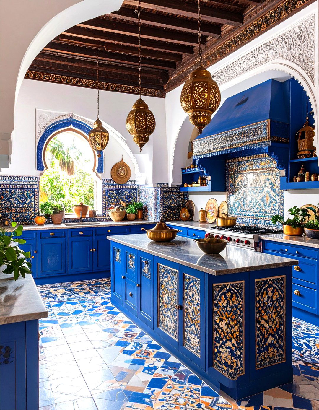Maximalist Kitchen Moroccan Bazaar Splendor - 20 Maximalist Kitchen Decor Ideas