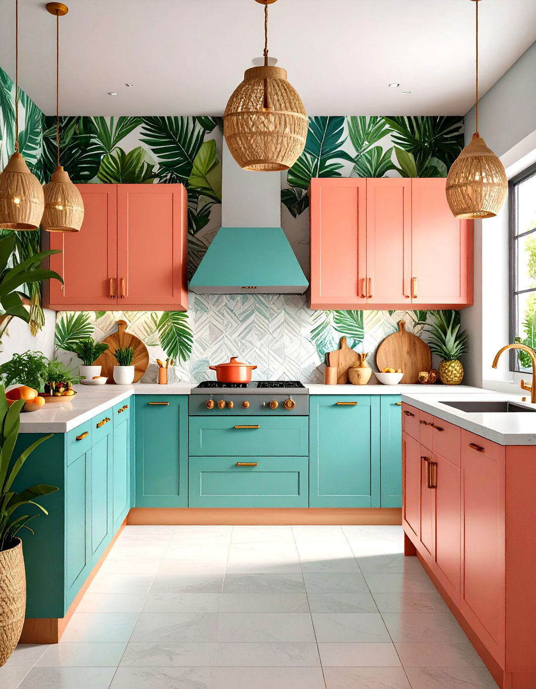 Maximalist Kitchen Tropical Paradise Retreat - 20 Maximalist Kitchen Decor Ideas