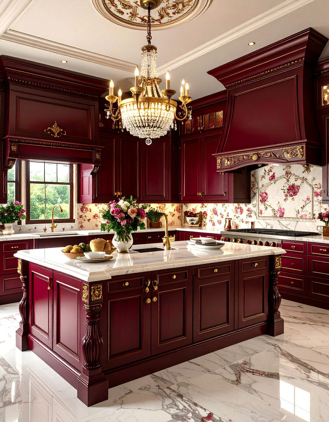 Maximalist Kitchen Victorian Opulence Revival - 20 Maximalist Kitchen Decor Ideas