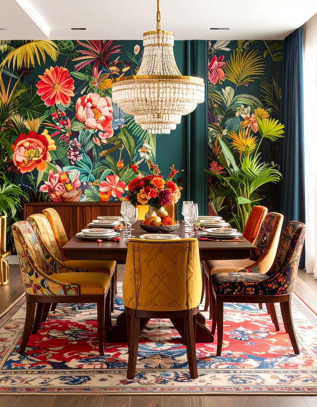 Maximalist Luxury Dining Room - 20 Luxury Dining Room Ideas